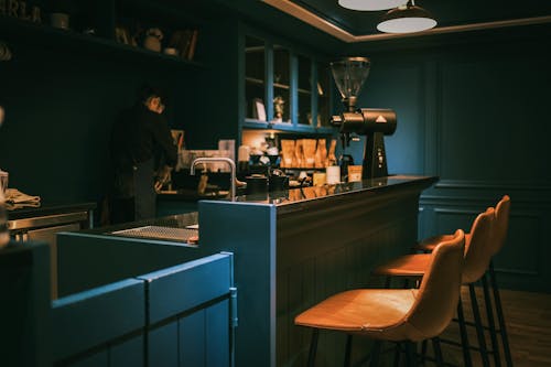 
The Counter of a Café