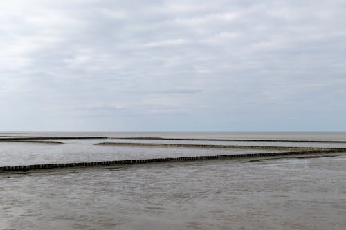 Breakwaters in Sea