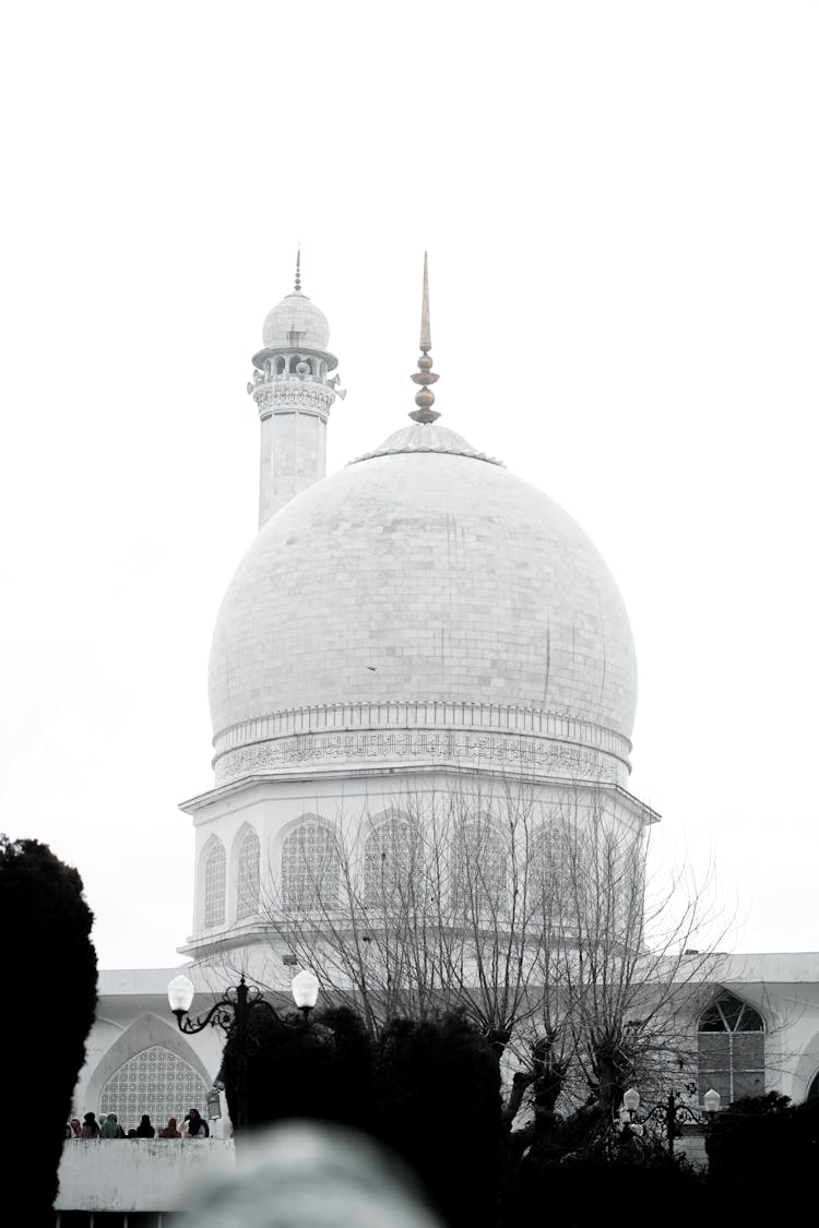 Dome Of Hazratbal Shrine