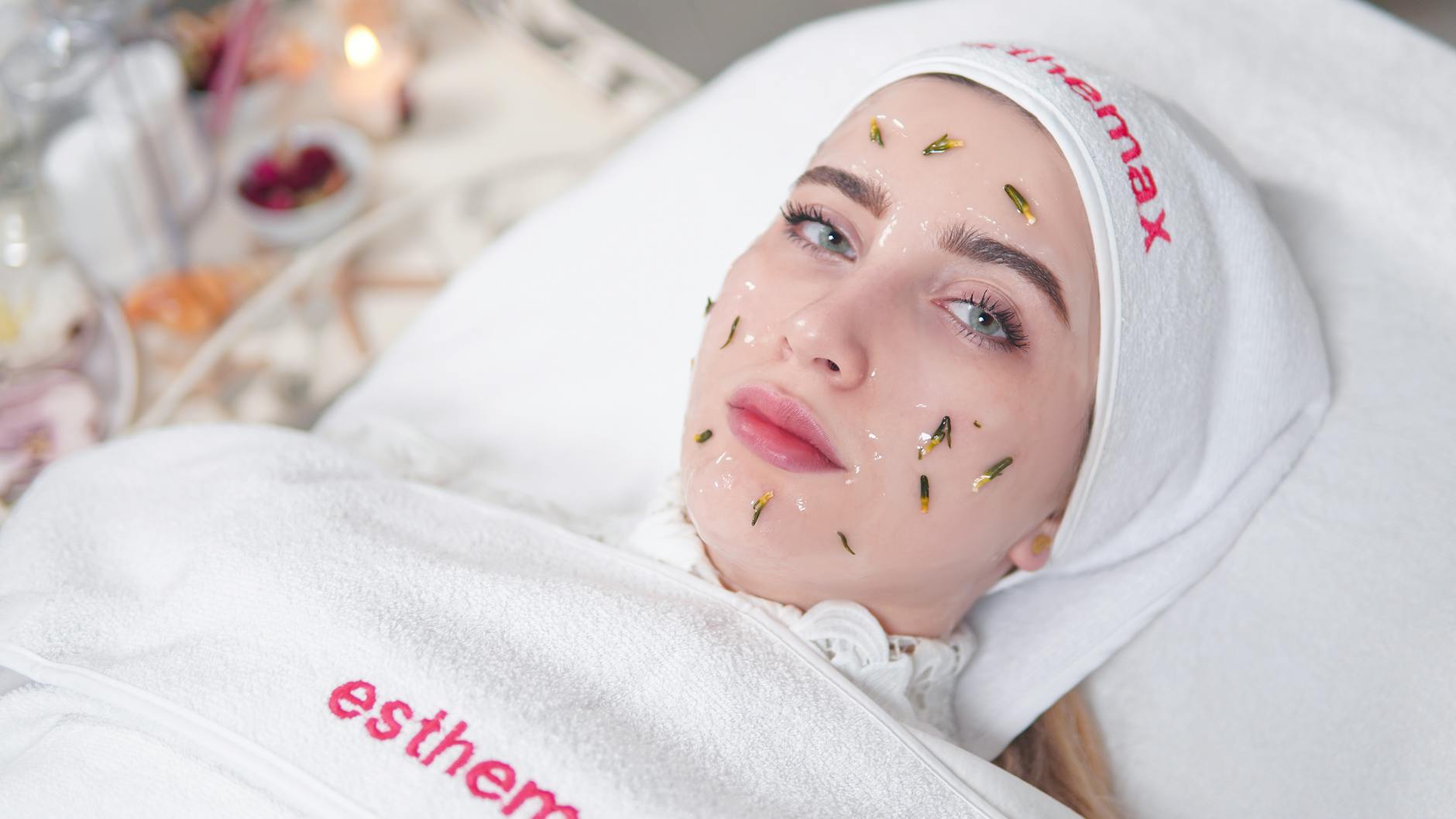 Woman Getting a Skincare Treatment