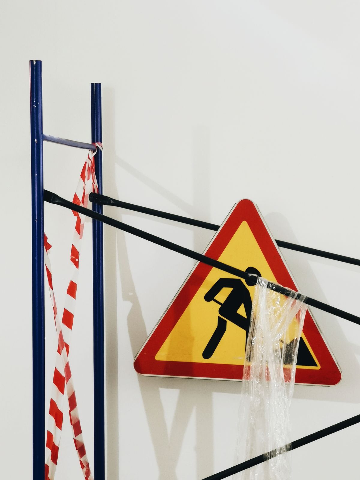Safety caution signage