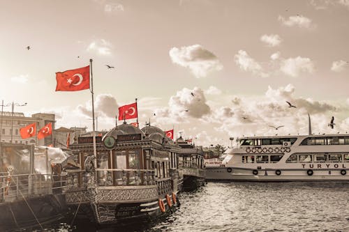 Gratis lagerfoto af båd, Istanbul, kyst
