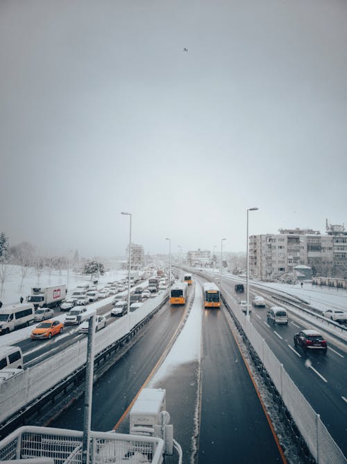 Gratis stockfoto met auto's, straat, transportsysteem