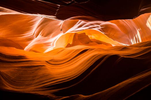 
The Antelope Canyon in Arizona