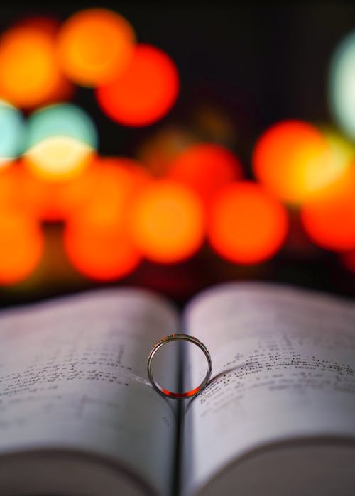 Ring on an Open Book 