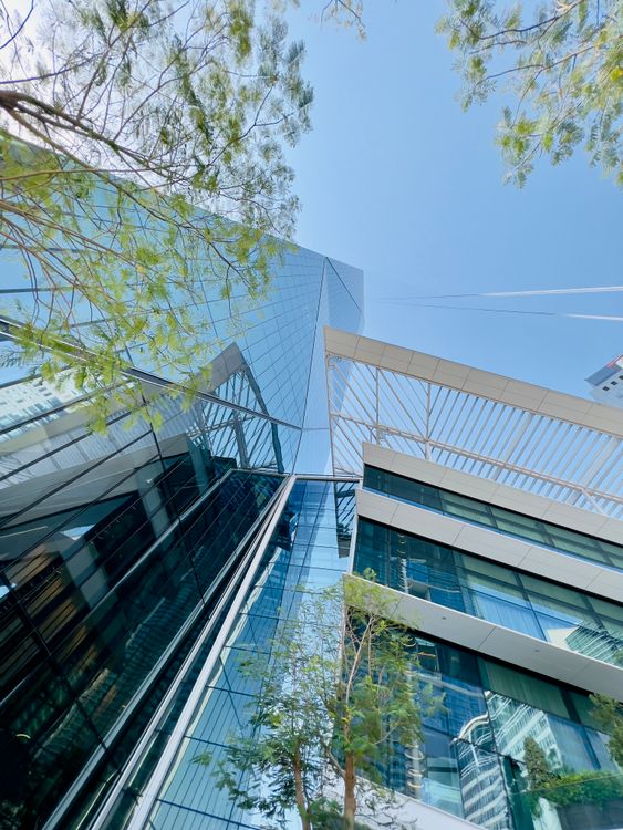 Glass High Rise Low Angle Shot of a Glass High Rise Building · Free Stock Photo