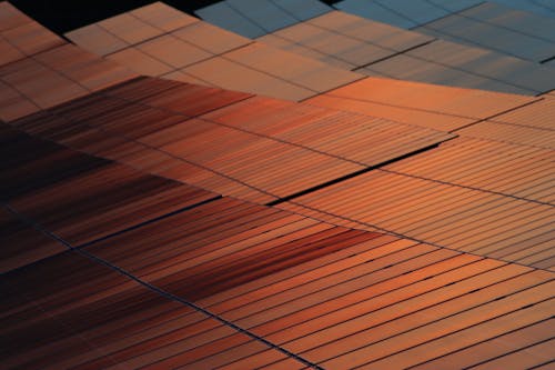 Close-up of Solar Panels