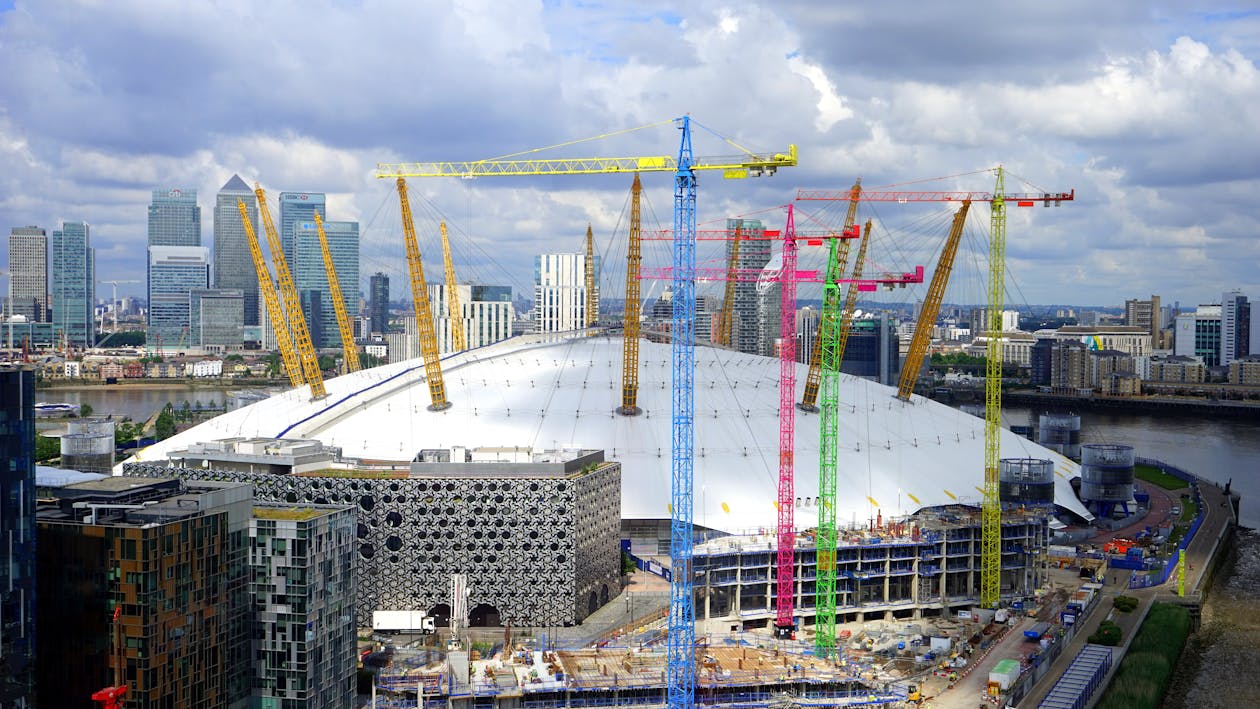 Aerial Photography of Stadium