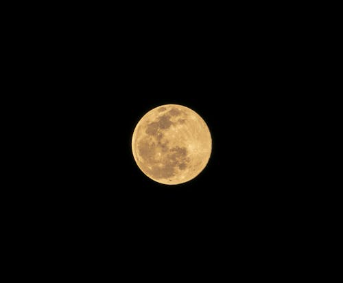 Foto profissional grátis de Céu escuro, fotografia da lua, lua