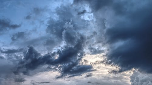 Free stock photo of blue, clouds, dark clouds