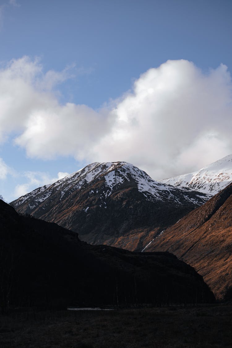 Glen Nevis Valley During The Winter