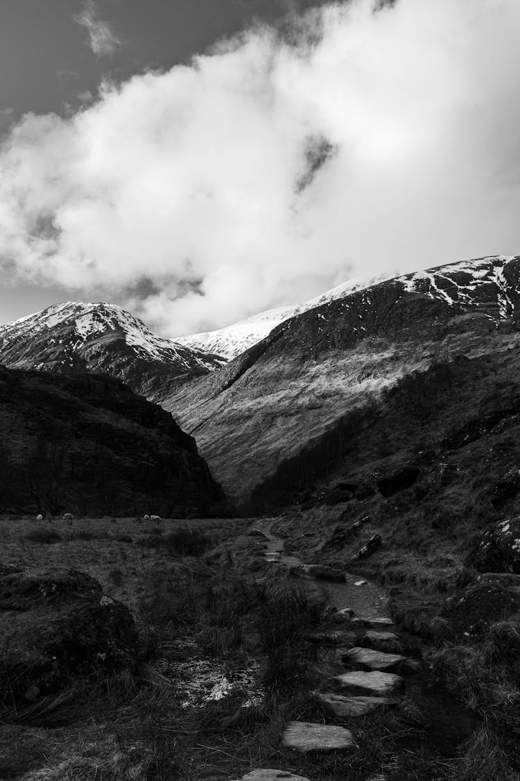 Glen Nevis Valley During The Winter