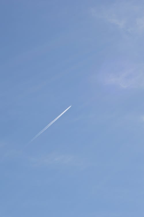 Plane on Clear Sky