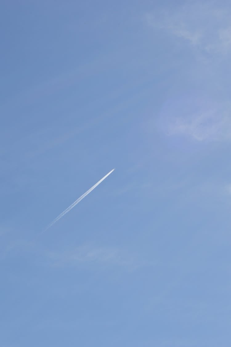 Plane On Clear Sky