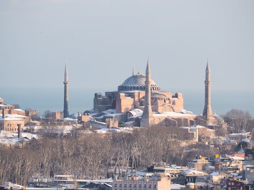 Gratis lagerfoto af by, bygninger, hagia sophia