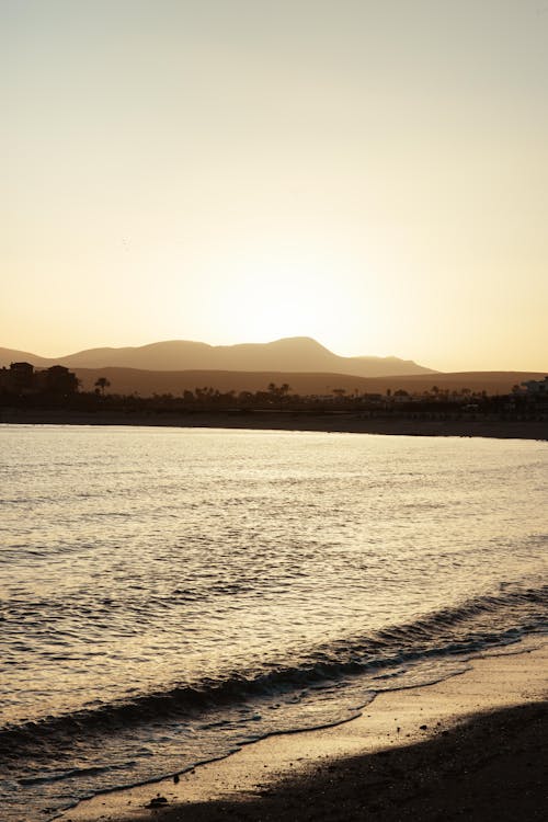 Beach during Sunset