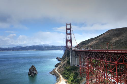 加州, 吊橋, 地標 的 免费素材图片