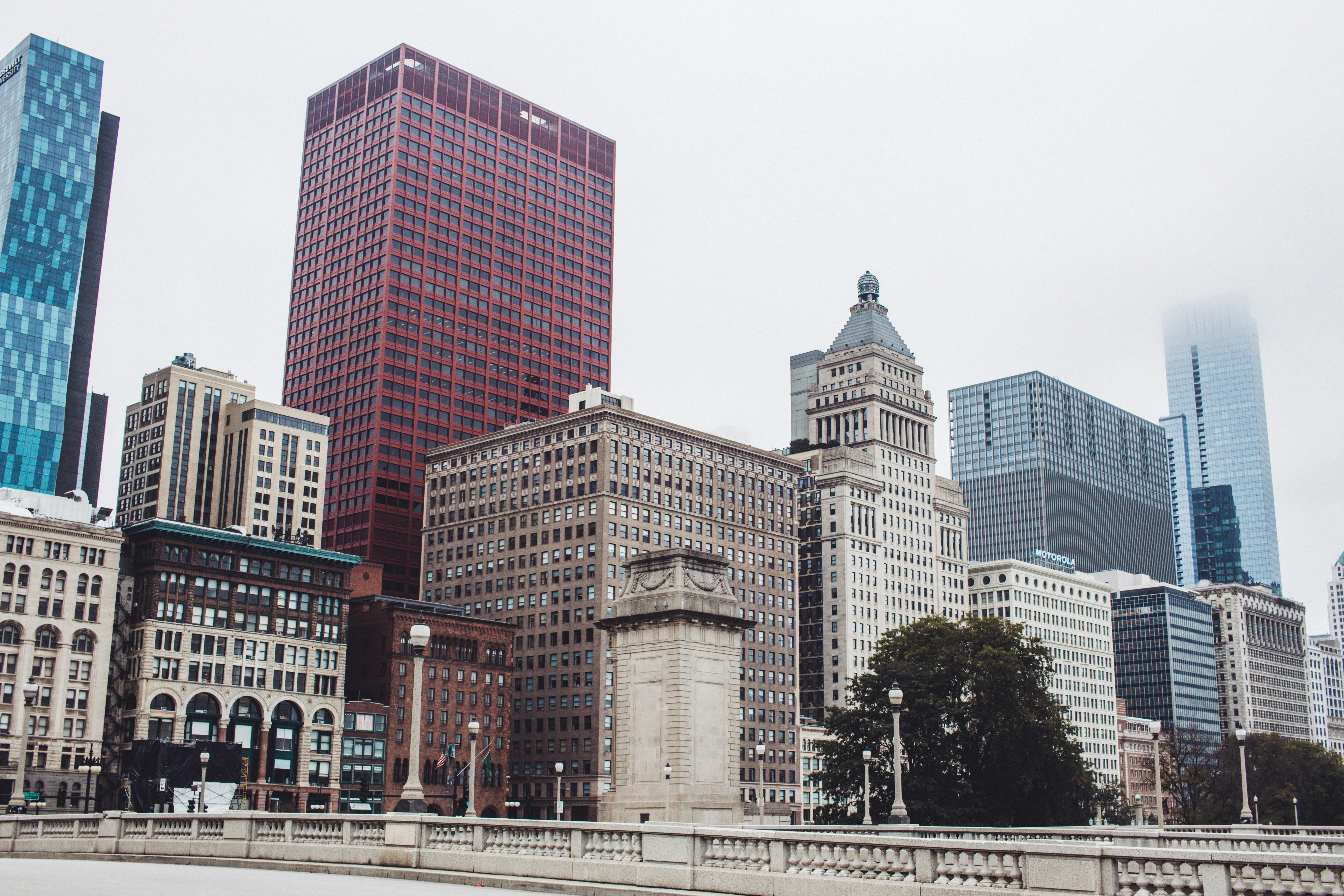 View of Chicago skyline from a luxury penthouse - luxury living chicago apartments