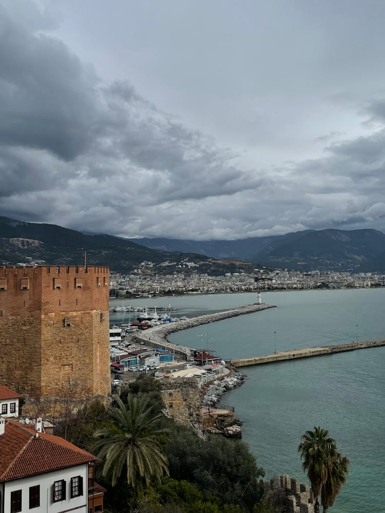 Sea And City Landscape