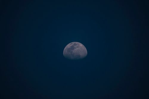 Free stock photo of moon, nightphotography, nikon d3300 Stock Photo