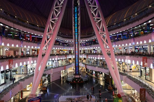 People Walking Inside the Shopping Mall