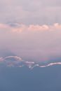 White Clouds and Blue Sky