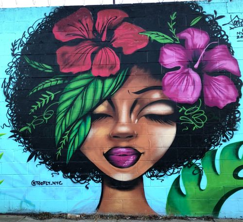 Free stock photo of mural painting, new york city, street art Stock Photo