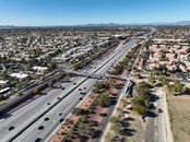 Aerial Photography of Highway Between Towns