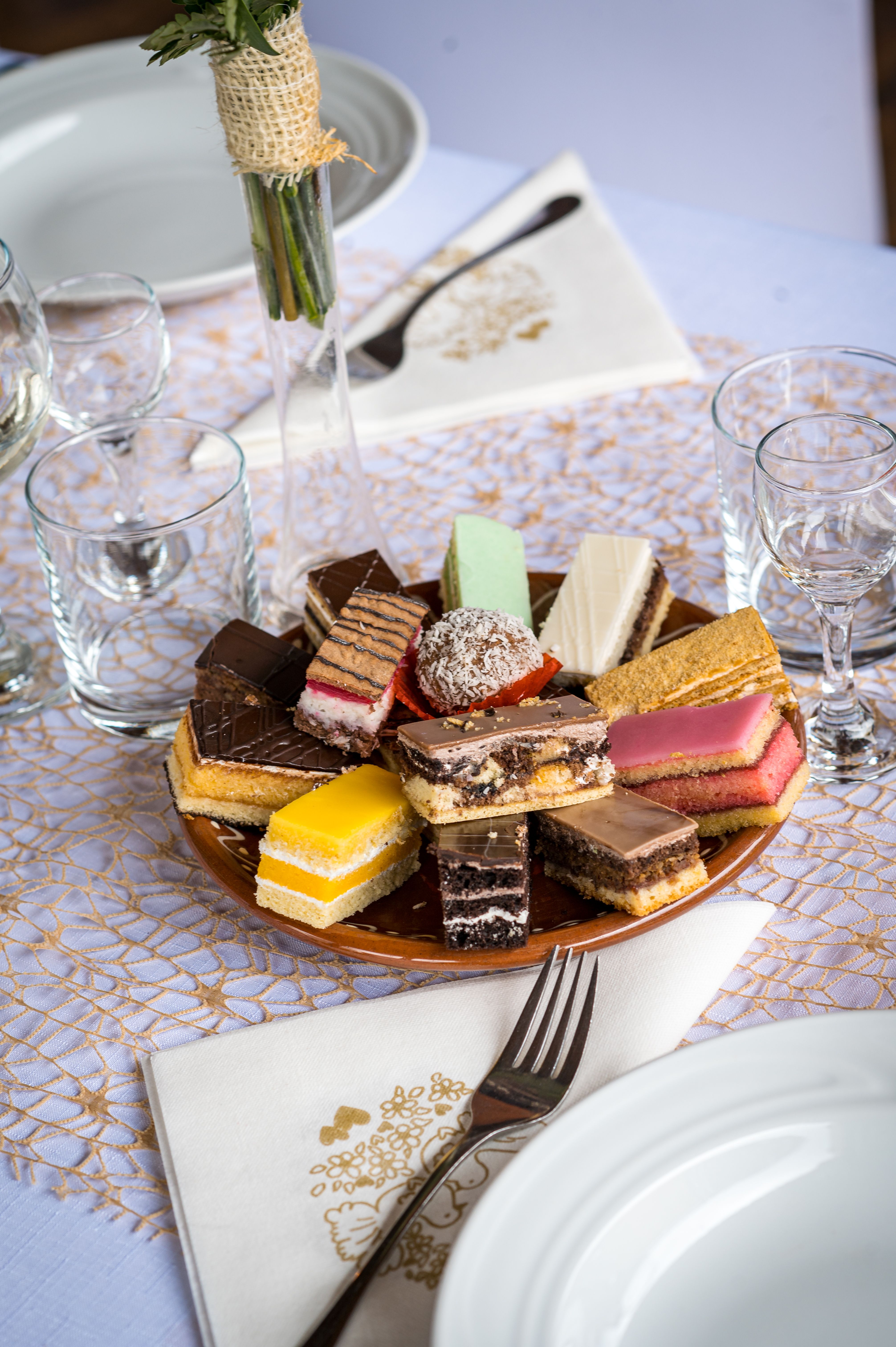 A Dessert on a Piece of Brown Paper · Free Stock Photo