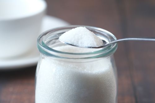 Cuchara con azúcar