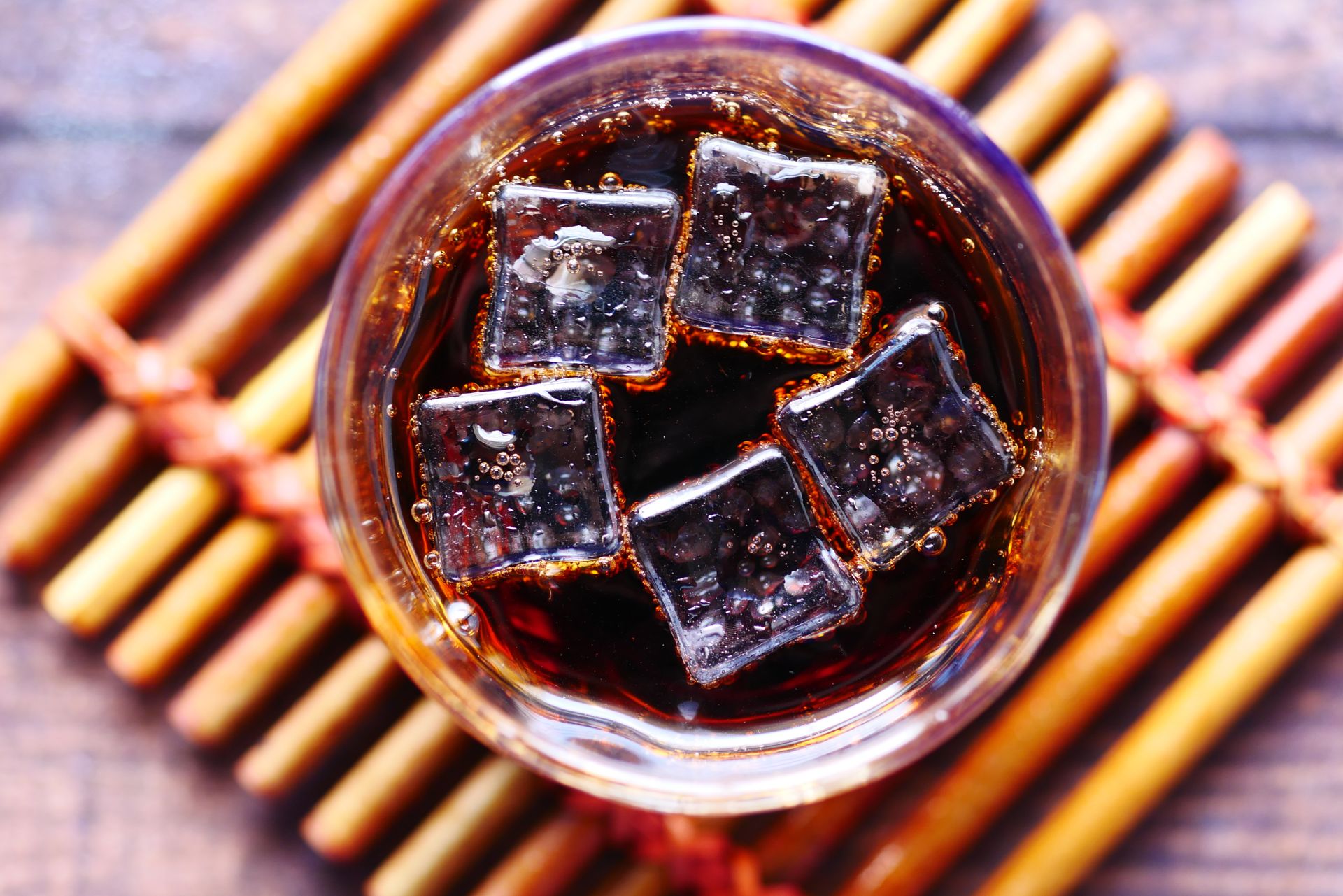 A Glass of Fizzy Drink