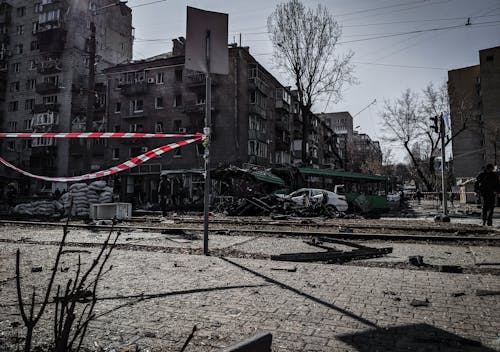 Nach Der Explosion In Kiew
