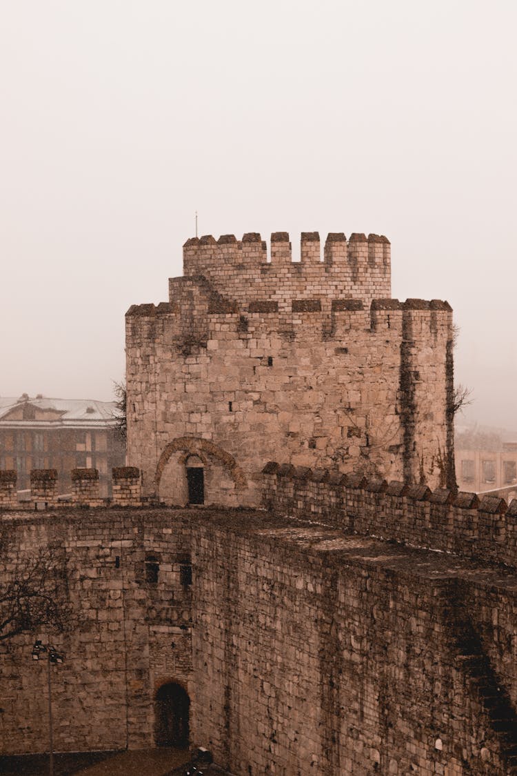 Medieval Walls And Tower