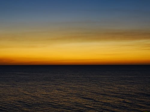 Body of Water during Sunset