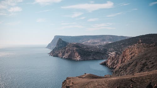 Seascape and Cliffs