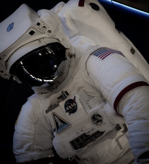 Kostenlos Kostenloses Stock Foto zu astronaut, nahansicht, raumanzug Stock-Foto