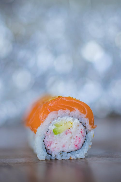 Close-up Photography of Sushi