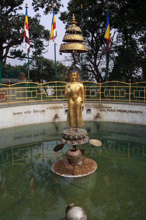 Statue in Manjushree Temple