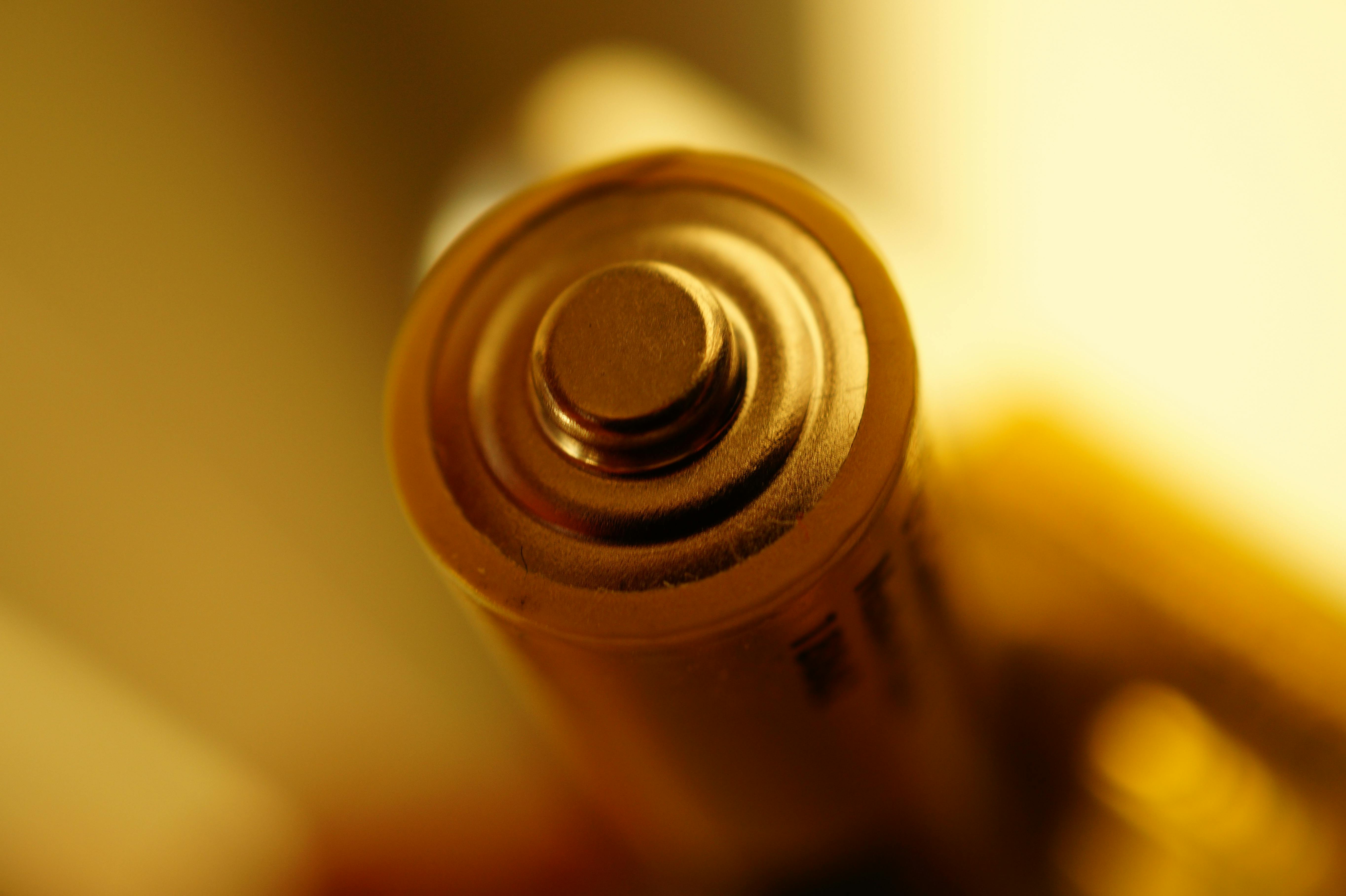 Free stock photo of battery, close-up view, macro