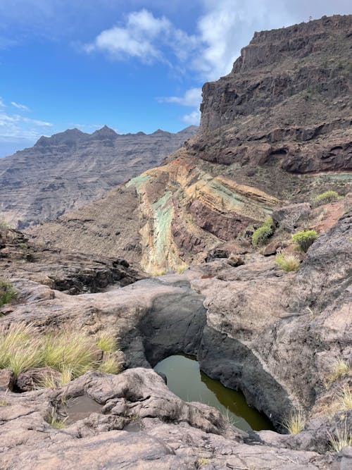 Foto profissional grátis de abismo, camadas, cênico