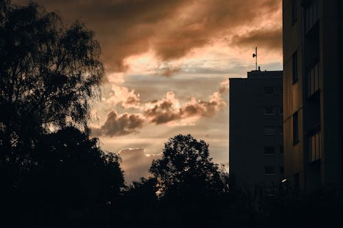 Fotos de stock gratuitas de cielo de la tarde, cielo impresionante, cielo nublado