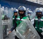 Police in Riot Gear