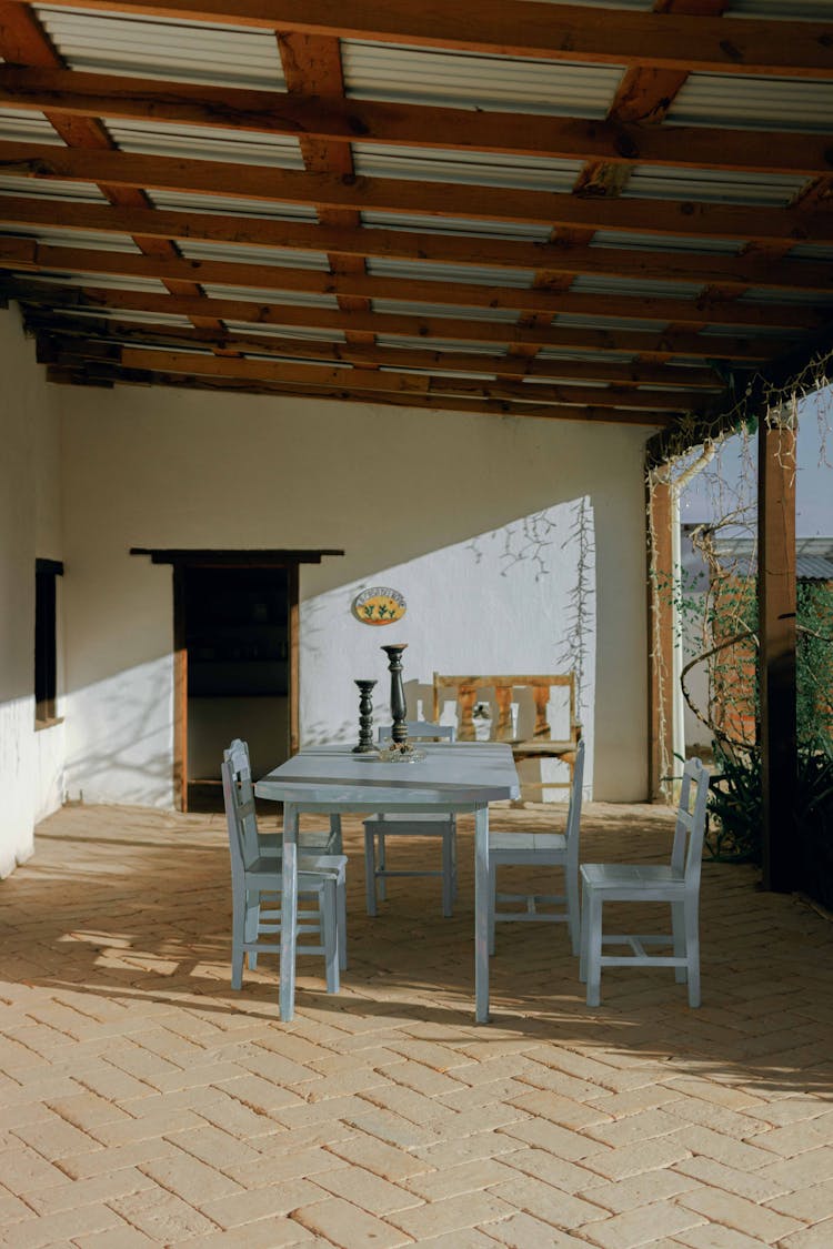 Vintage Outdoor Dining Area