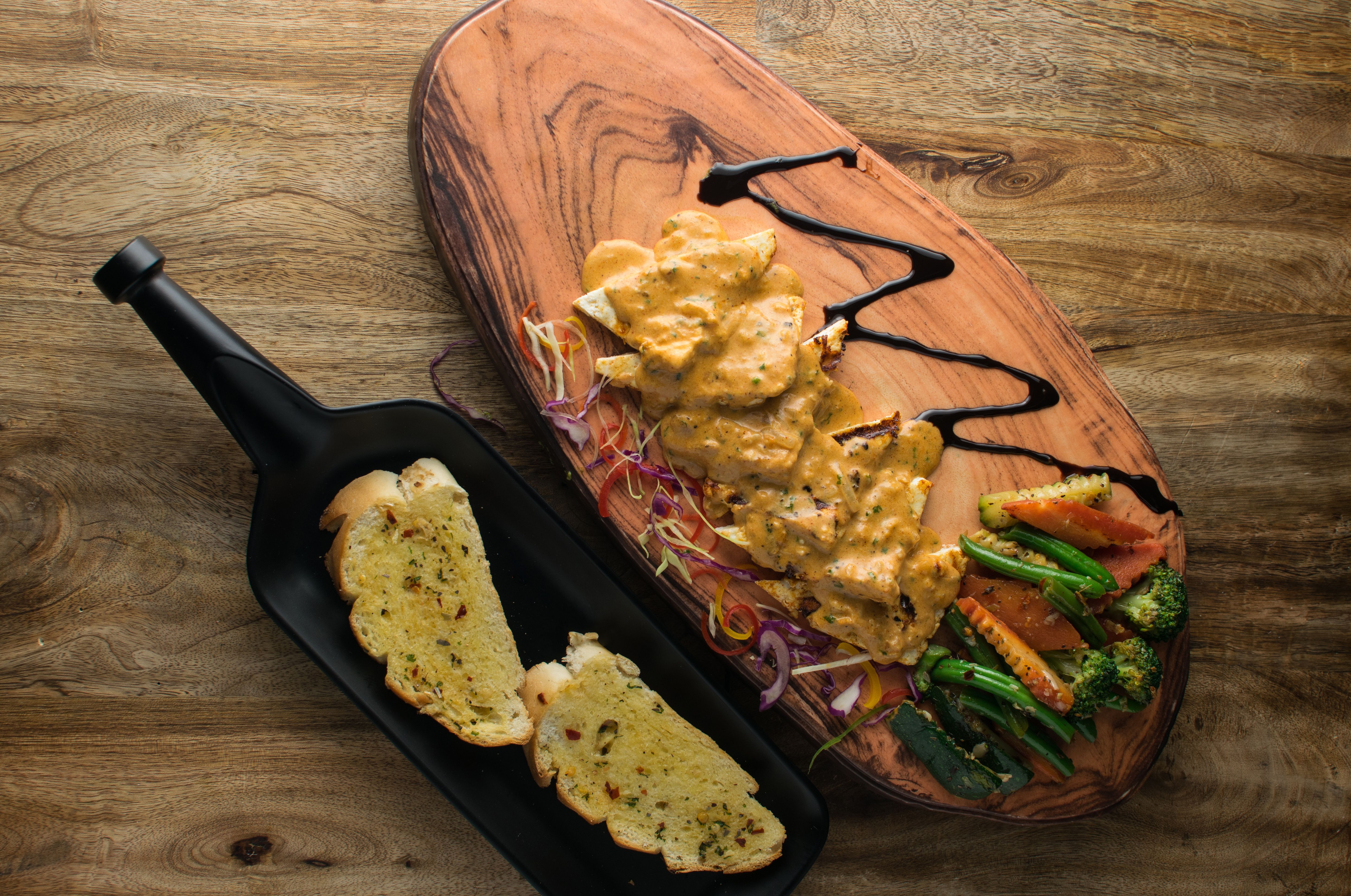 Weeknight Tikka Masala with Garlic Greens