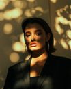 Woman in Black Suit Jacket