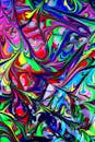 Multicolored Abstract Artwork