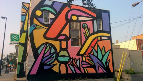 Sokak sanatı içeren Ücretsiz stok fotoğraf