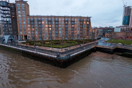 City Buildings near the River