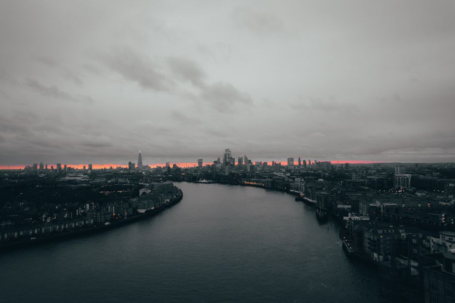 Incredible 25 Minute Kent Heritage Helicopter Tour Review: Soaring Over England's Garden from Above Review 2026 - Stunning aerial shot of London's skyline during twilight, highlighting the city's unique architecture.