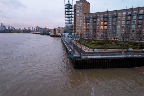 City Buildings near the River